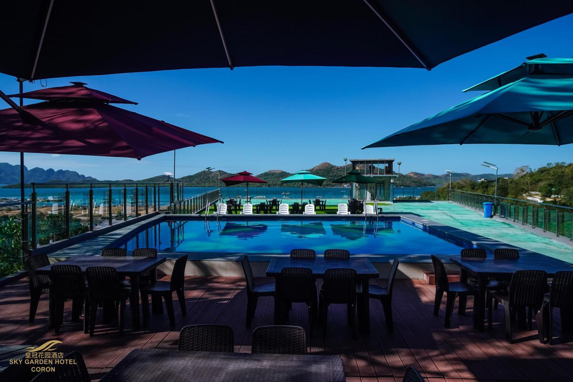 Sky Garden Hotel Coron Exterior foto