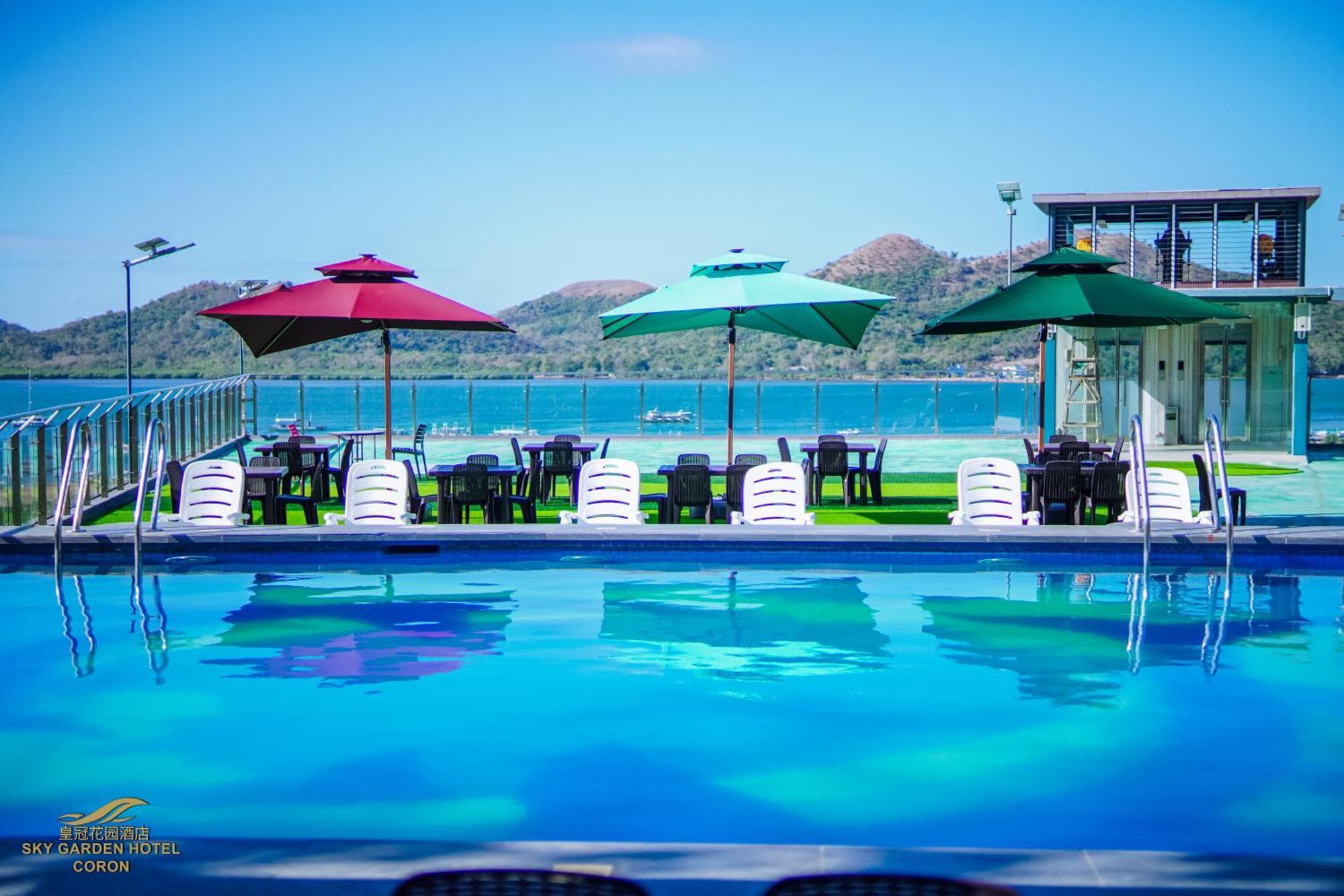 Sky Garden Hotel Coron Exterior foto