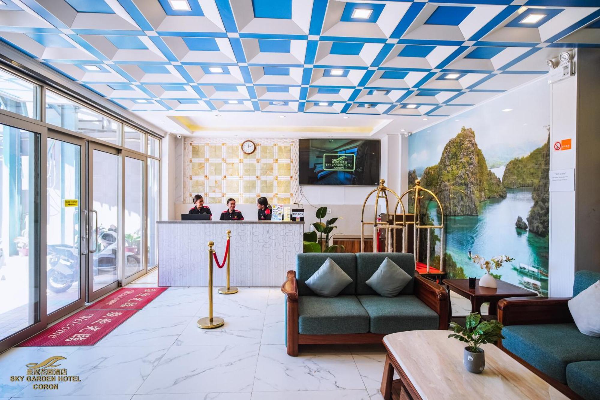 Sky Garden Hotel Coron Exterior foto